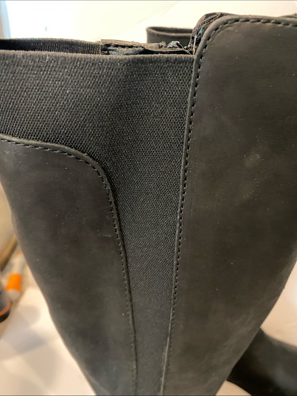 Lucky Brand Ostrand Black Riding Boots - Picture 6 of 10